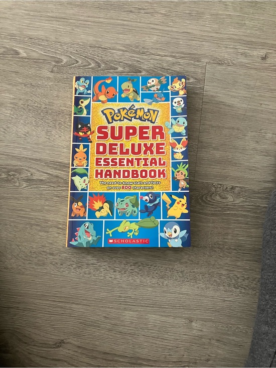 Scholastic Other - 3/$15 Pokémon Super Deluxe Essential Handbook - Blue